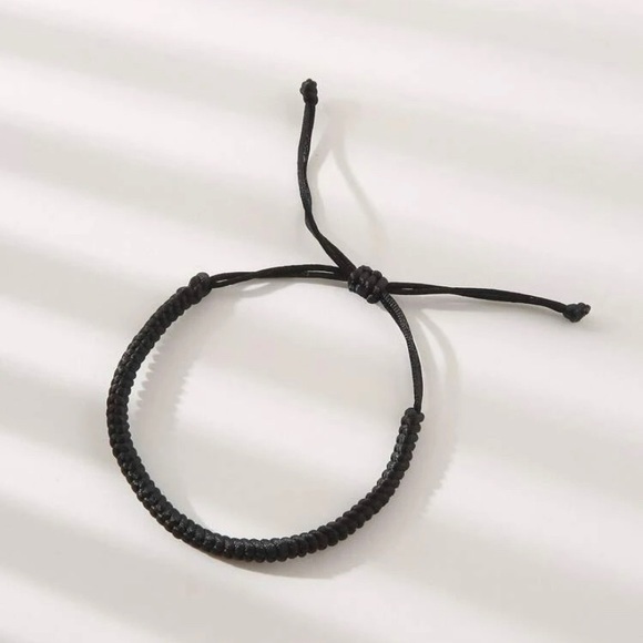Woven Bracelet ( Black) - Picture 1 of 3